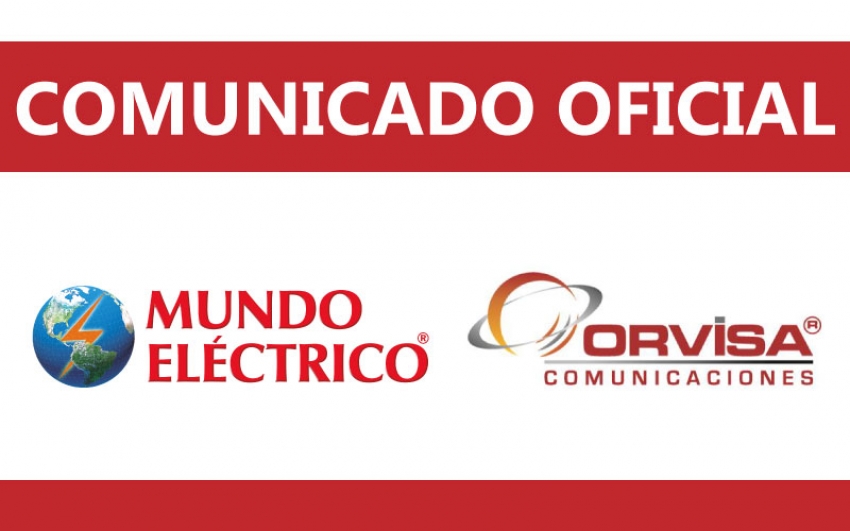 Comunicado oficial de Mundo Eléctrico