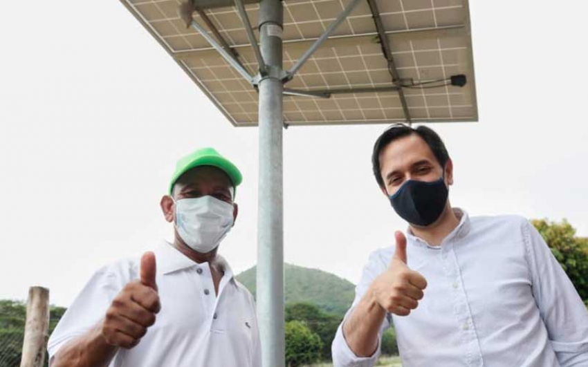 En Colombia, 10.000 familias acceden a energía eléctrica gracias a paneles solares