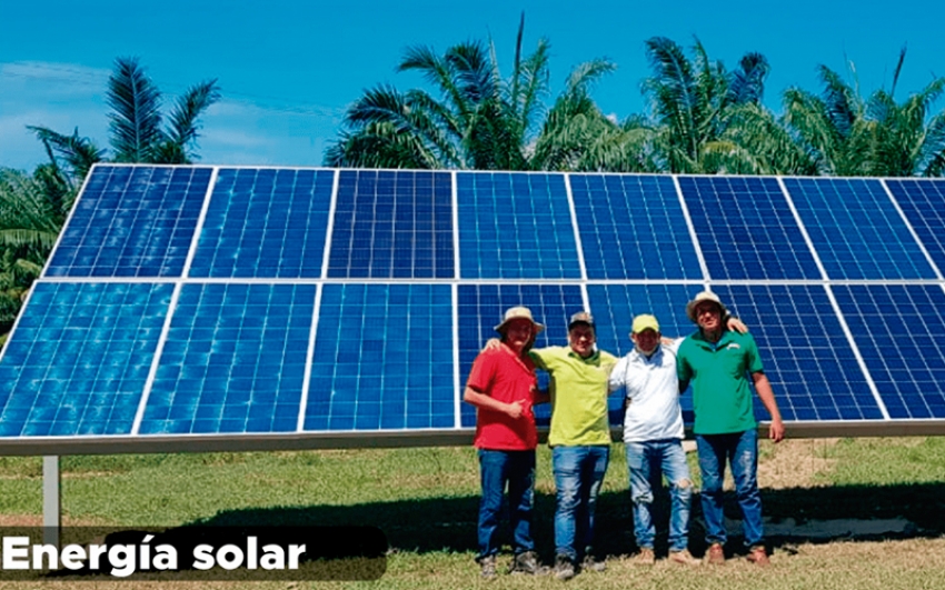 Bombeo solar con inversores variadores, una aplicación ganadora para el campo colombiano
